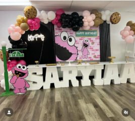 Pink Cookie Monster BDAY